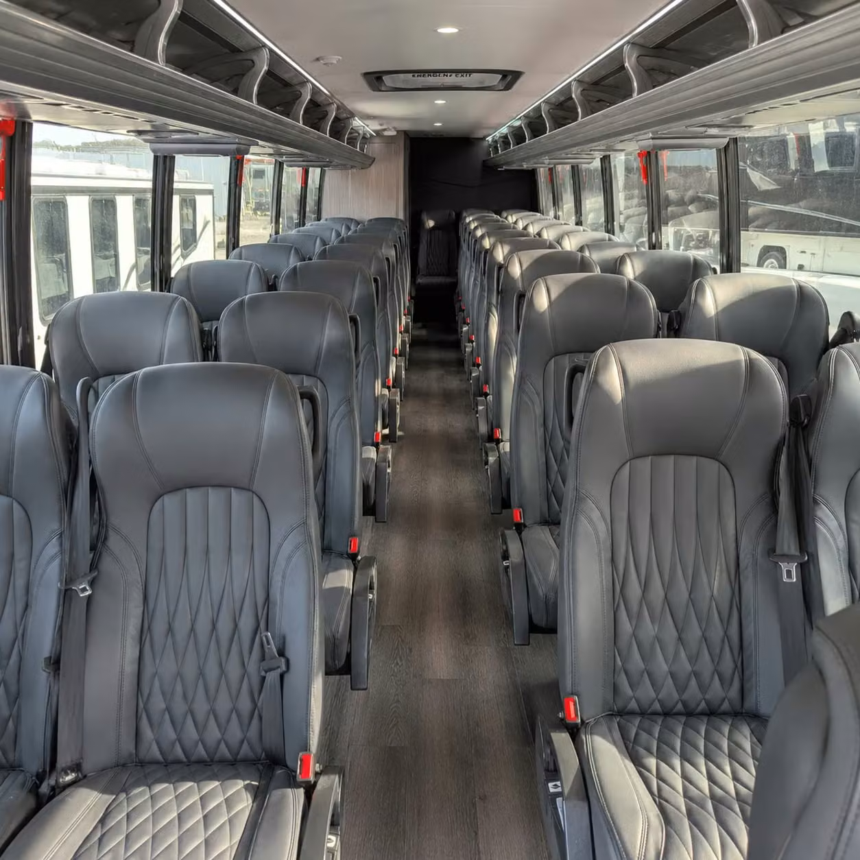 30 passenger minibus interior