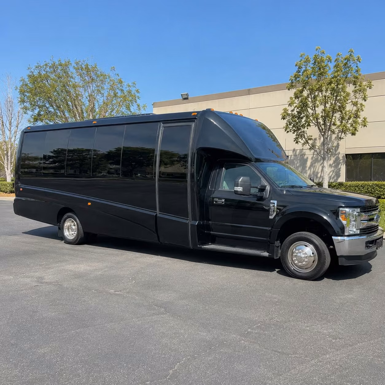 choosing between a party bus and a charter bus for your sparks wedding