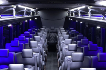 Sparks Charter Bus Interior